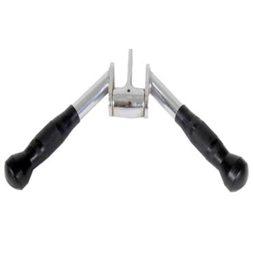 Triceps Press Down V-Bar w/ Swivel & Rubber Grips #GTVB-SR - Cable Attachment Bars