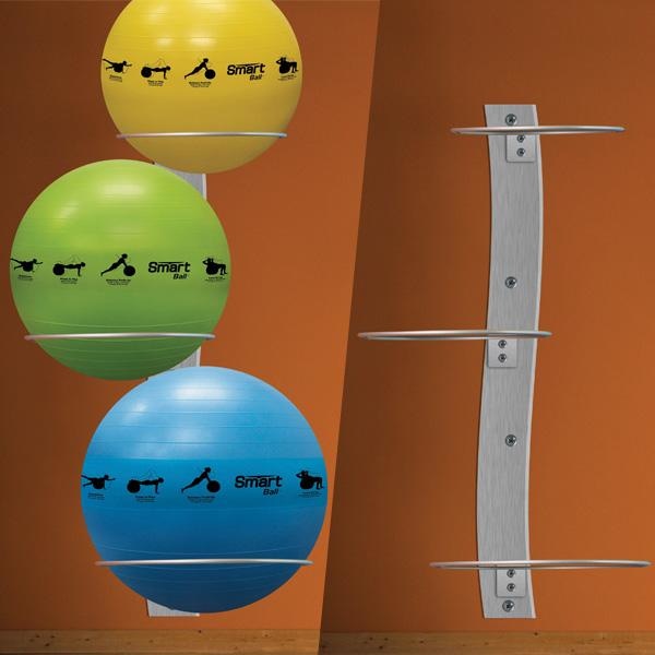 Prism Wall Mounted Stability Ball Rack - Storage